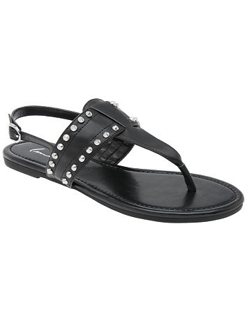 Lane Bryant T-strap studded sandal
