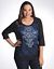 Plus Size Studded Scroll Tee by Lane Bryant
