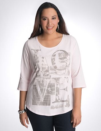 Plus Size Graphic Tee by Lane Bryant