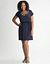 Sequin Flutter Sleeve Dress by Lane Bryant