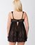 Lace skirt babydoll by Cacique