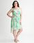 Smocked High Low Dress by Lane Bryant