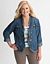 Plus Size Ruffled Jacket by Lane Bryant
