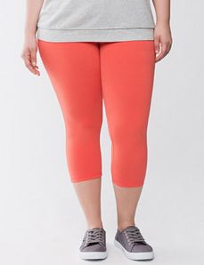 Full figure active capri legging