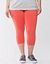 Full figure active capri legging