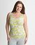 Full Figure Camo Racer Back Tank by Lane Bryant