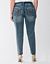 Embellished skinny ankle jean