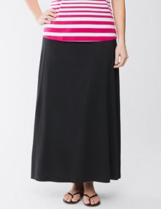 Knit maxi skirt