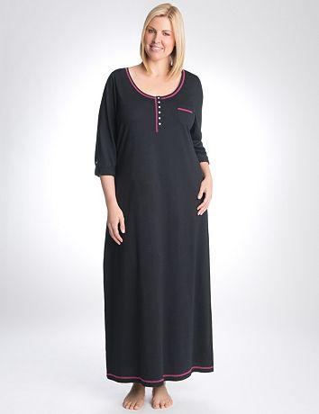 Roll sleeve sleep maxi