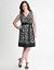 Faux Wrap Floral Dress