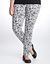 Full Figure Floral Terry Jegging by Lane Bryant