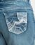 Full Figure Sequin Pocket Jean Short