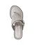 Wide Width Buckled Metallic Wedge Sandal