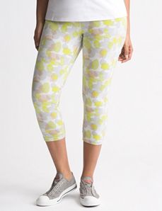 Camo capri legging by LANE BRYANT