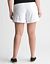 White denim short