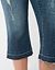 Distressed denim capri by Seven7