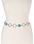 Faux turquoise chain belt by Lane Bryant