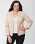 Plus Size Leather Blazer by Lane Bryant