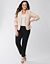 Plus Size Leather Blazer by Lane Bryant