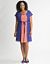 Colorblock Chiffon Dress by Lane Bryant