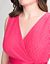 Lace Surplice Dress by Lane Bryant