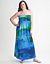Watercolor Strapless Maxi Dress by Lane Bryant