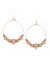 Rings & Beads Hoop Drop Earrings by Lane Bryant