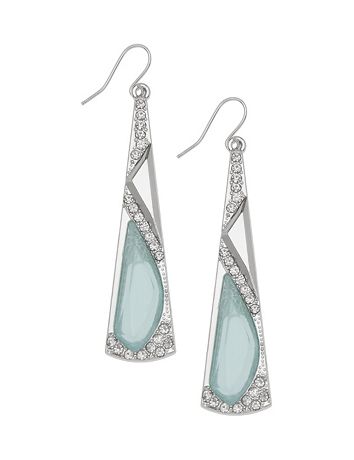 Linear Stone Earrings by Lane Bryant