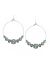 Beaded Hoop Drop Earrings by Lane Bryant