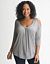 Cold shoulder embellished top
