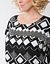 Full Figure Ikat Embellished Top by Lane Bryant