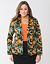 Full Figure Floral Sateen Jacket by Lane Bryant