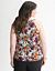 Sequin mixed print halter top