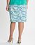 Scalloped arches pencil skirt