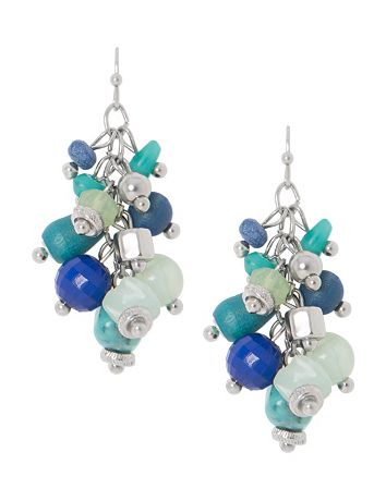 Bead cluster earrings by Lane Bryant