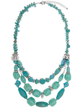 Lane Collection nested turquoise necklace