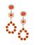 Lane Collection tiered drop earrings