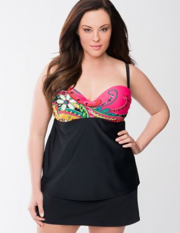 lane bryant swim shirt