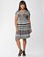 Tribal print embellished dress by Lane Bryant