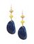 Lane Collection stone drop earrings