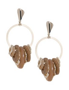 Lane Collection Multi Hoop Drop Earrings