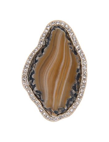 Lane Collection Agate Cocktail Ring