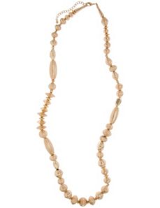 Lane Collection etched bead necklace