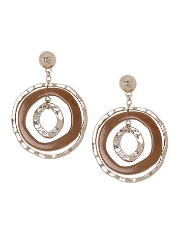 Lane Collection Triple Hoop Earrings