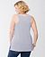 Floral & stripe high-low tank by Lane Bryant