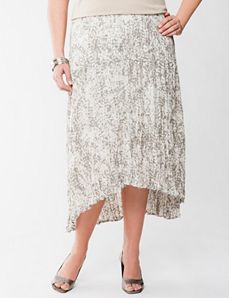 Lane Collection high low skirt