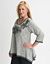 Full Figure Embellished Floral Top