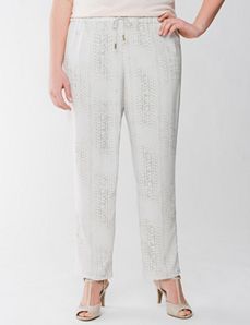 Plus Size Print Pant by Lane Bryant