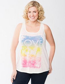 Love Forever tank by Lane Bryant