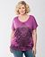 Embellished scroll tee by Lane Bryant